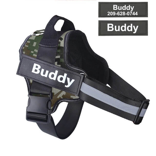 Adjustable Personalized Dog Harness Available For Dropshipping Worldwide Supply
