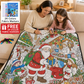🎄Weihnachts-Essentials ✨ DIY Weihnachts-Zeichenfilzdecke mit 24 abwaschbaren Markern