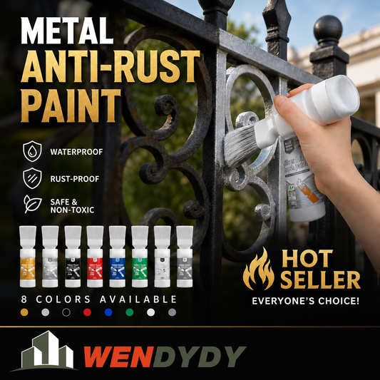 ✨Novedad✨🖌️🏠Pintura plateada metálica al agua con brocha incorporada💥👍