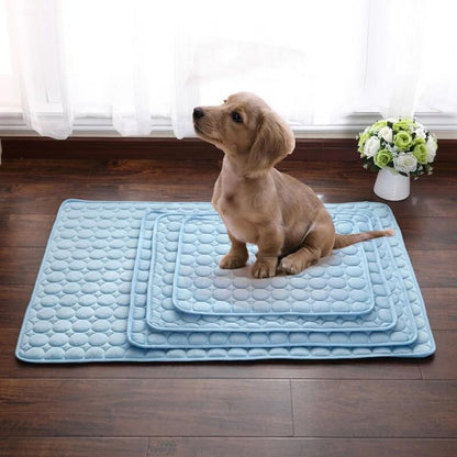 Breathable Self Cooling Pet Mat Heat Relief Pad For Dogs Cats Summer Use