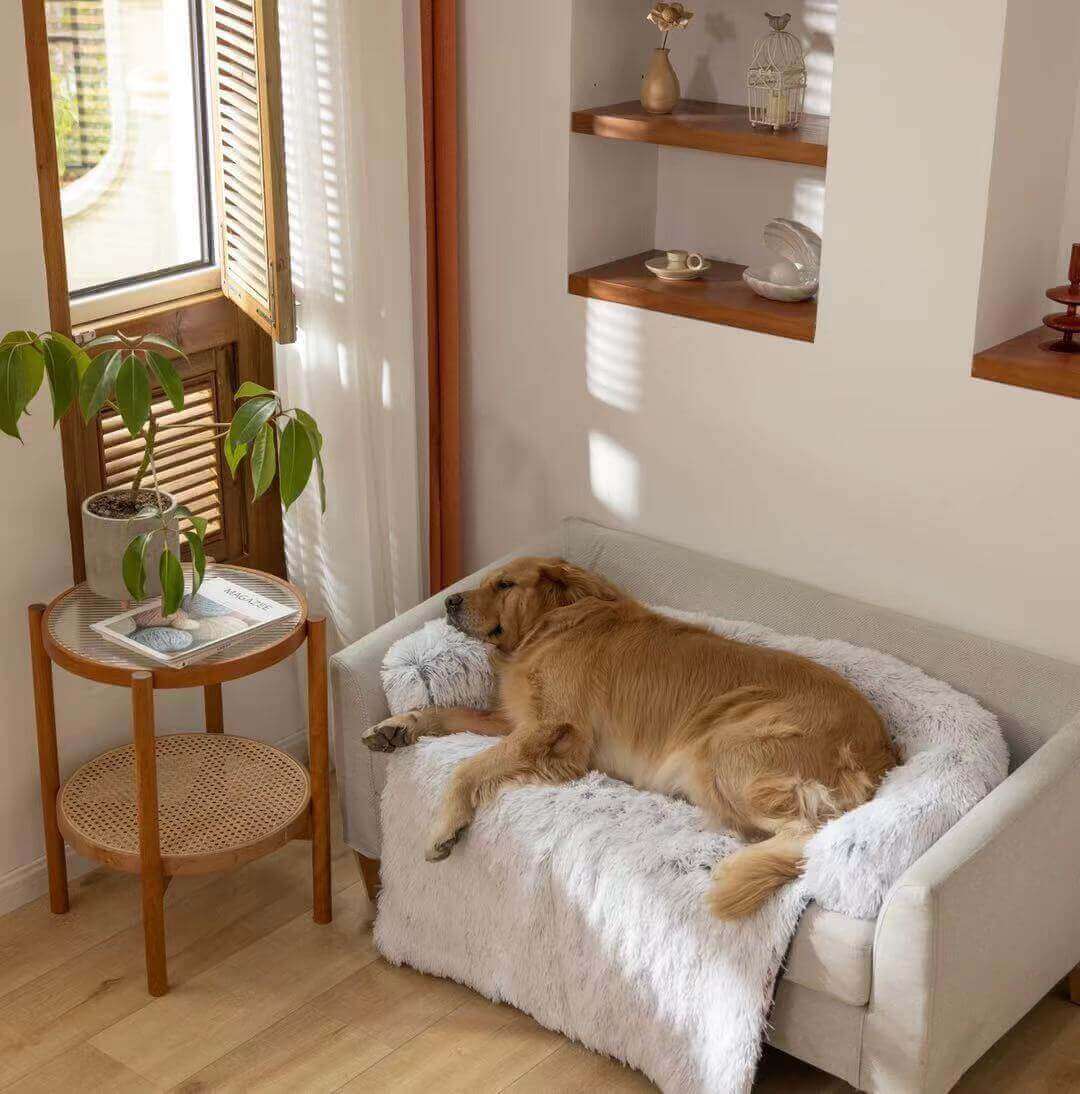 Anti Anxiety Calming Pet Bed Sofa Furniture Protector Cushion Mat