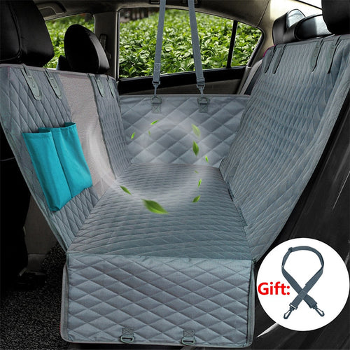 Waterproof Pet Car Seat Cover Protective Back Seat Mat For Dogs Travel Use
