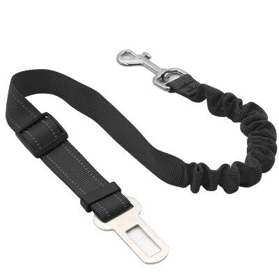 Adjustable Safety Dog Seat Belt Secure Travel Restraint For Vehicle Pet Protection