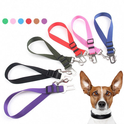 Adjustable Safety Pet Car Seat Belt For Dogs Vehicle Travel Protection
