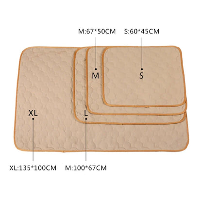 Waterproof Washable Reusable Dog Pee Absorbent Training Pad For Puppy Pet Supplies