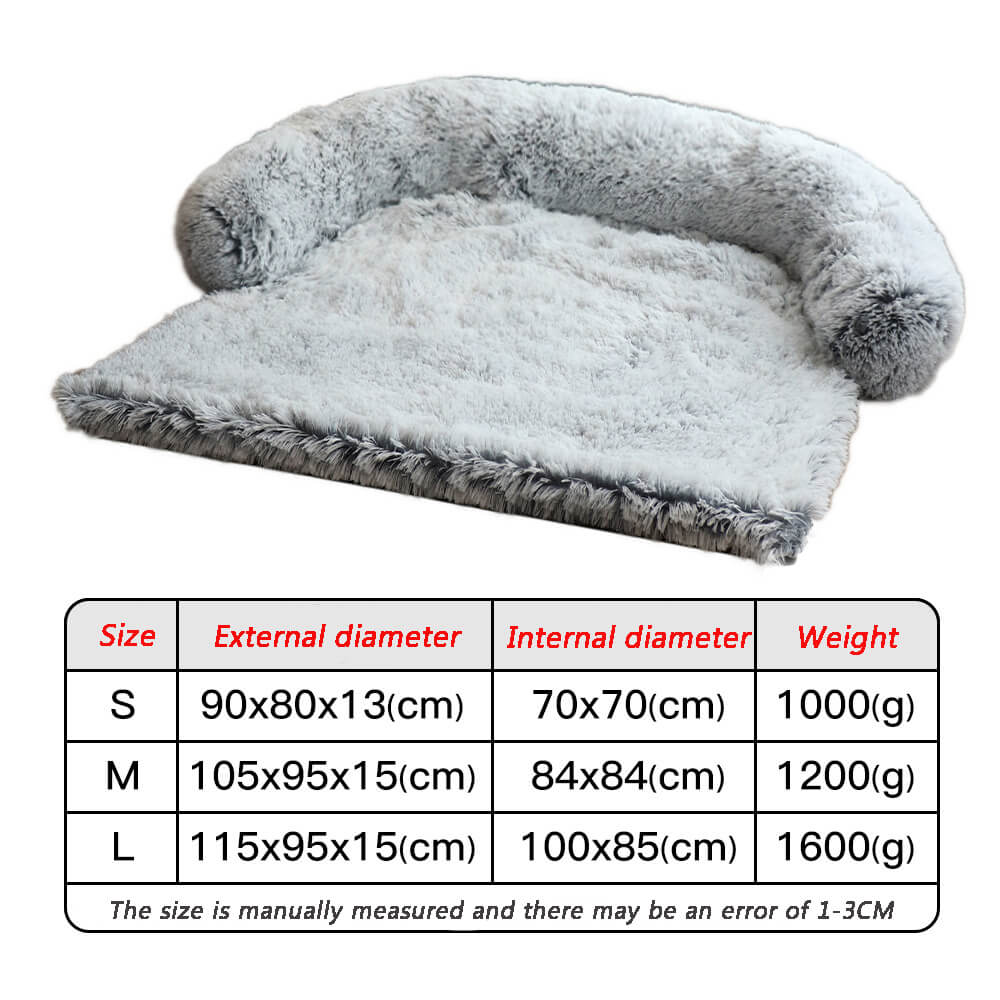 Anti Anxiety Calming Pet Bed Sofa Furniture Protector Cushion Mat