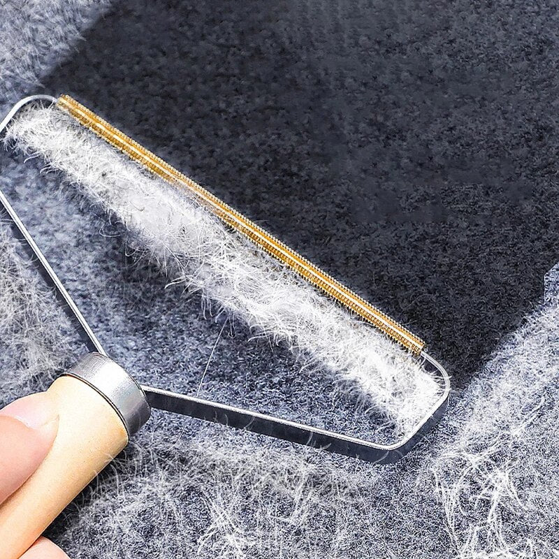 Portable Pet Hair Remover Brush Efficient Grooming Tool For Dogs Cats Daily Cleaning Use