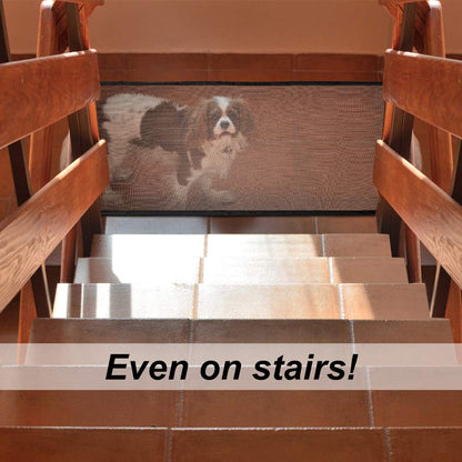 Dog Gate Ingenious Mesh Dog Fence For Indoor and Outdoor 