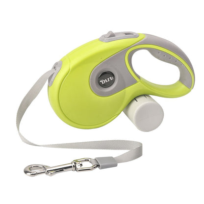 5M Automatic Retractable Nylon Dog Leash Outdoor Walking Pet Lead Rope