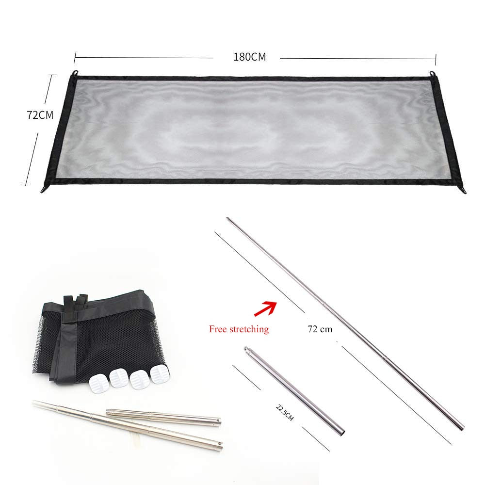 Dog Gate Ingenious Mesh Dog Fence For Indoor and Outdoor 