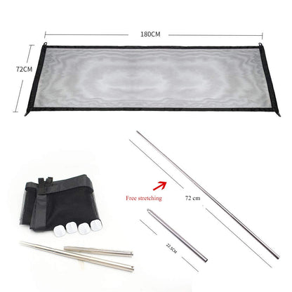 Dog Gate Ingenious Mesh Dog Fence For Indoor and Outdoor 