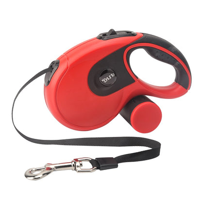 5M Automatic Retractable Nylon Dog Leash Outdoor Walking Pet Lead Rope