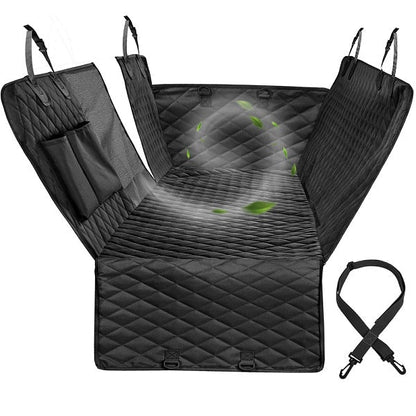 Waterproof Pet Car Seat Cover Protective Back Seat Mat For Dogs Travel Use