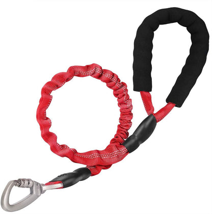 Elastic Reflective Stretch Dog Leash Safe Walking Rope For Dogs Daily Outdoor Use