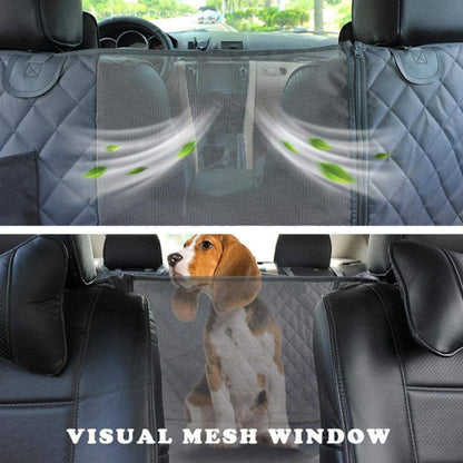 Waterproof Pet Car Seat Cover Protective Back Seat Mat For Dogs Travel Use