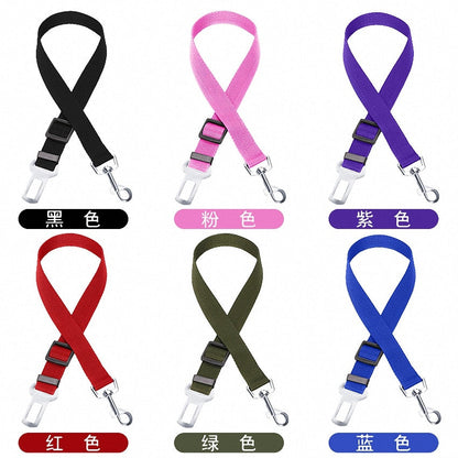 Adjustable Safety Pet Car Seat Belt For Dogs Vehicle Travel Protection