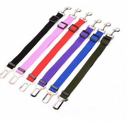 Adjustable Safety Pet Car Seat Belt For Dogs Vehicle Travel Protection