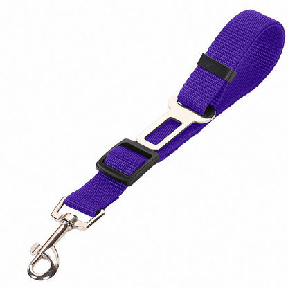 Adjustable Safety Pet Car Seat Belt For Dogs Vehicle Travel Protection
