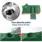 Microfiber Absorbent Dog Bathrobe Fast Drying Pet Coat Towel For Dogs And Cats
