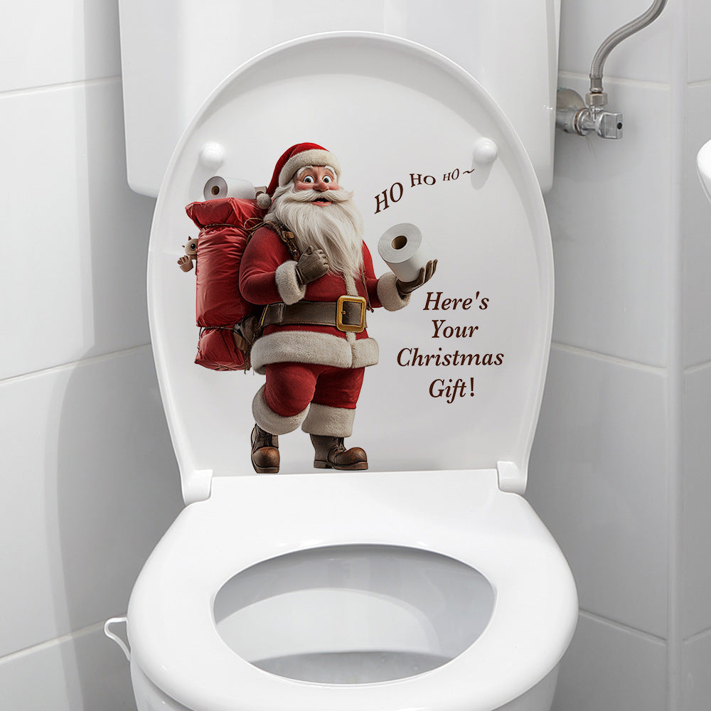 🎁Oferta de Navidad - Solo $17.99🎄🎅 Pegatinas de pared 3D de Navidad – Decoración creativa para el hogar en estas fiestas