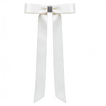 Magnetic Bowknot Half Up Hair Clip For Long Hair