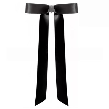 Magnetic Bowknot Half Up Hair Clip For Long Hair