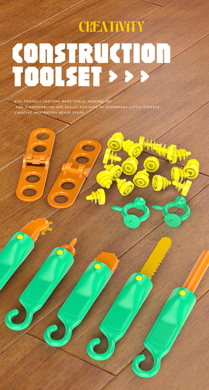 💰 Instant Discount ⏳Kids DIY Cardboard Cutting Tool Kit for Creative Building