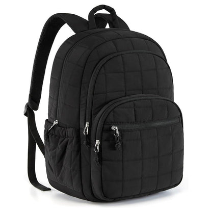 Lightweight Quilted Mini Backpack Purse Women Daily Bookbag
