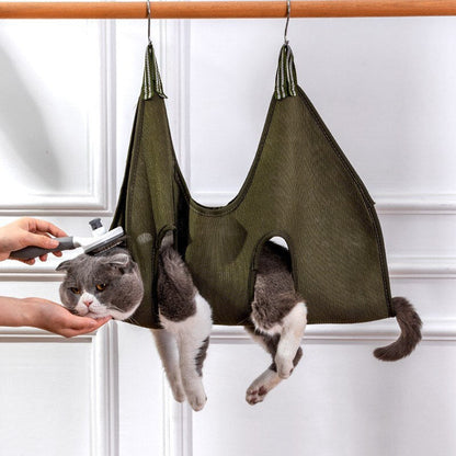 Anti Scratch Anti Bite Cat Restraint Bag For Bathing Nail Trimming Grooming