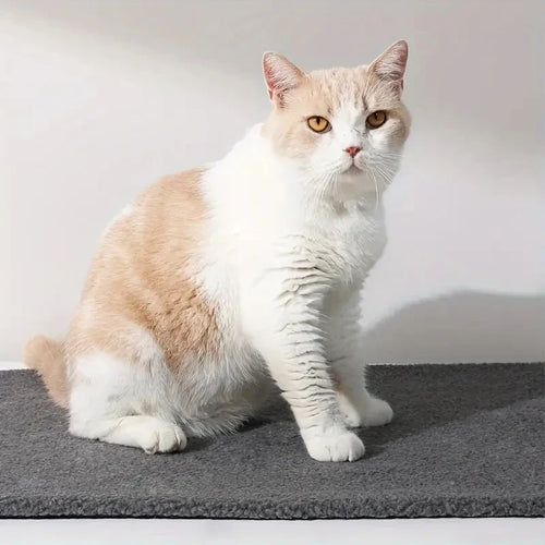 Self Warming Thermal Pet Crate Pad With Removable Cover For Dogs And Cats