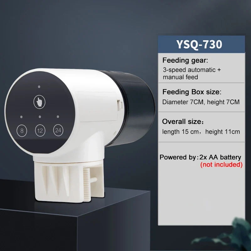🛍️ Limited-Time Drop ⚡Automatic Aquarium Fish Feeder with Intelligent Timing Control
