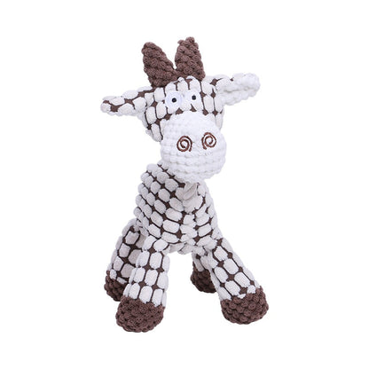 Lovely Squeaky Durable Chew Toy Interactive Play Toy For Puppies And Dogs