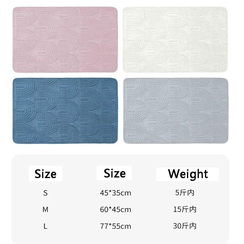 Washable Warm Dog Bed Comfort Sleeping Cushion Mat For Small Medium Large Dogs