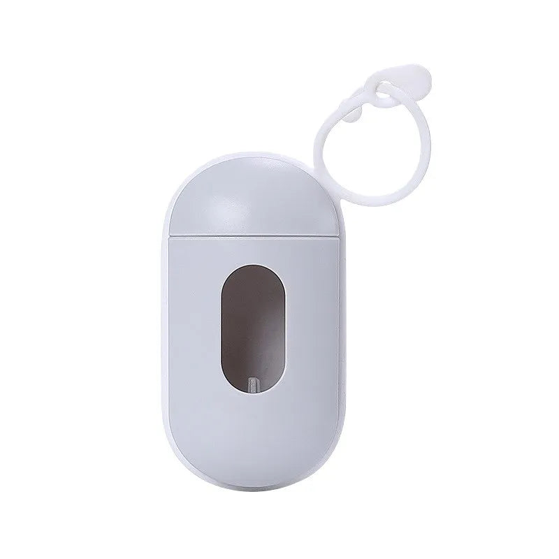 Portable Pet Poop Bag Dispenser Outdoor Waste Bag Holder For Dog Walking Cleaning Supplies