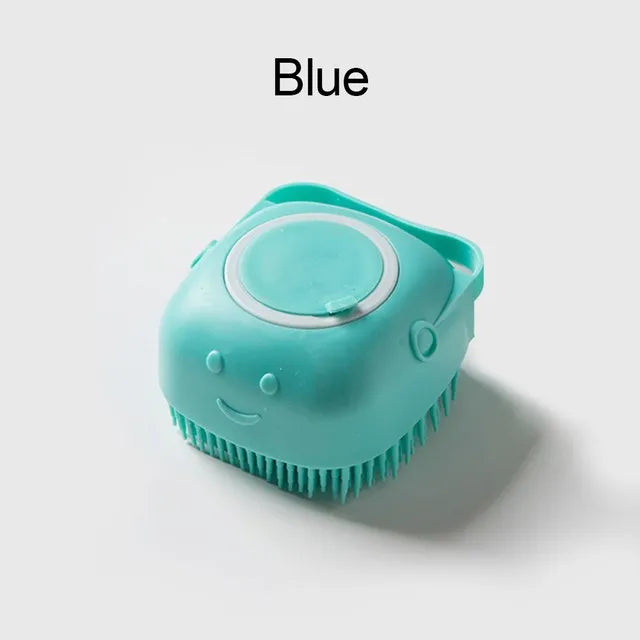Soft Silicone Pet Grooming Bath Massage Gloves Gentle Cleaning Brush For Dogs And Cats