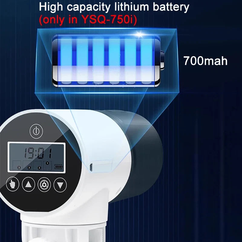 🛍️ Limited-Time Drop ⚡Automatic Aquarium Fish Feeder with Intelligent Timing Control
