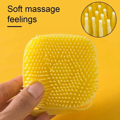 Soft Silicone Pet Grooming Bath Massage Gloves Gentle Cleaning Brush For Dogs And Cats