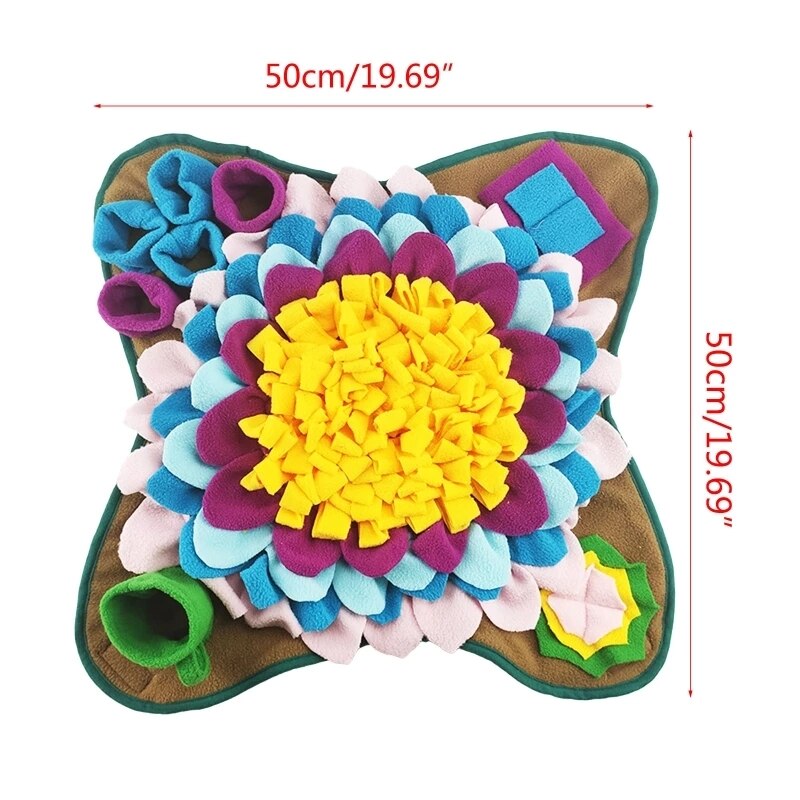 Pet Snuffle Mat Slow Feeding For Dogs Anti Choking Leak Food Training Pad