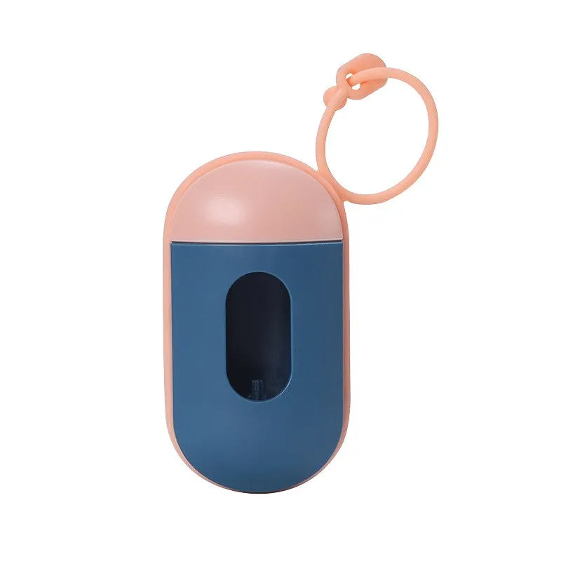 Portable Pet Poop Bag Dispenser Outdoor Waste Bag Holder For Dog Walking Cleaning Supplies