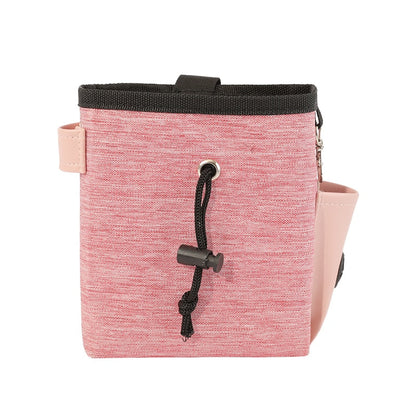 Portable Dog Treat Pouch Outdoor Training Storage Bag For Pet Walking Feeding