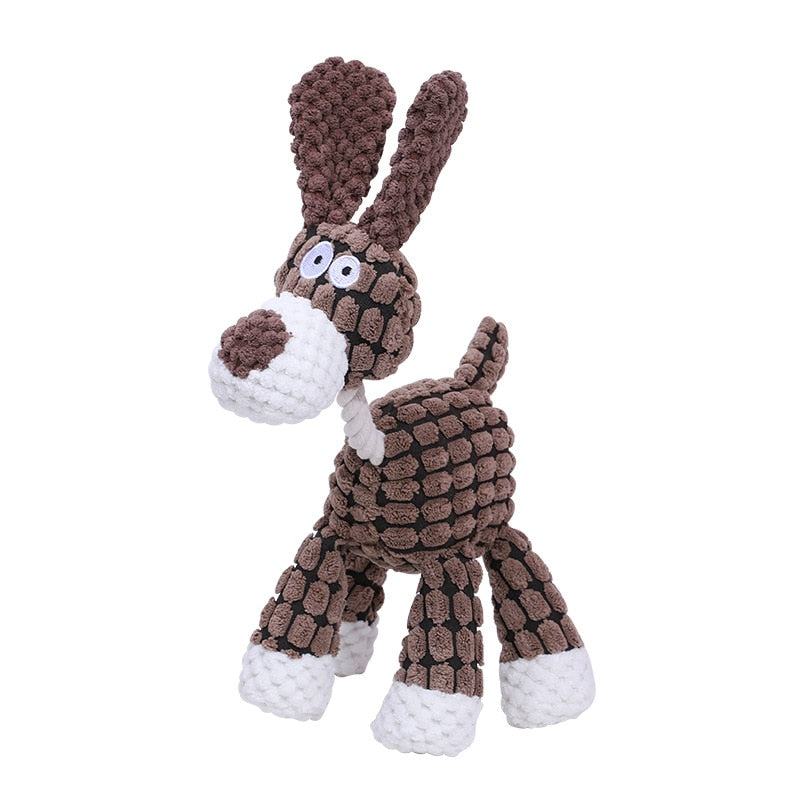 Lovely Squeaky Durable Chew Toy Interactive Play Toy For Puppies And Dogs