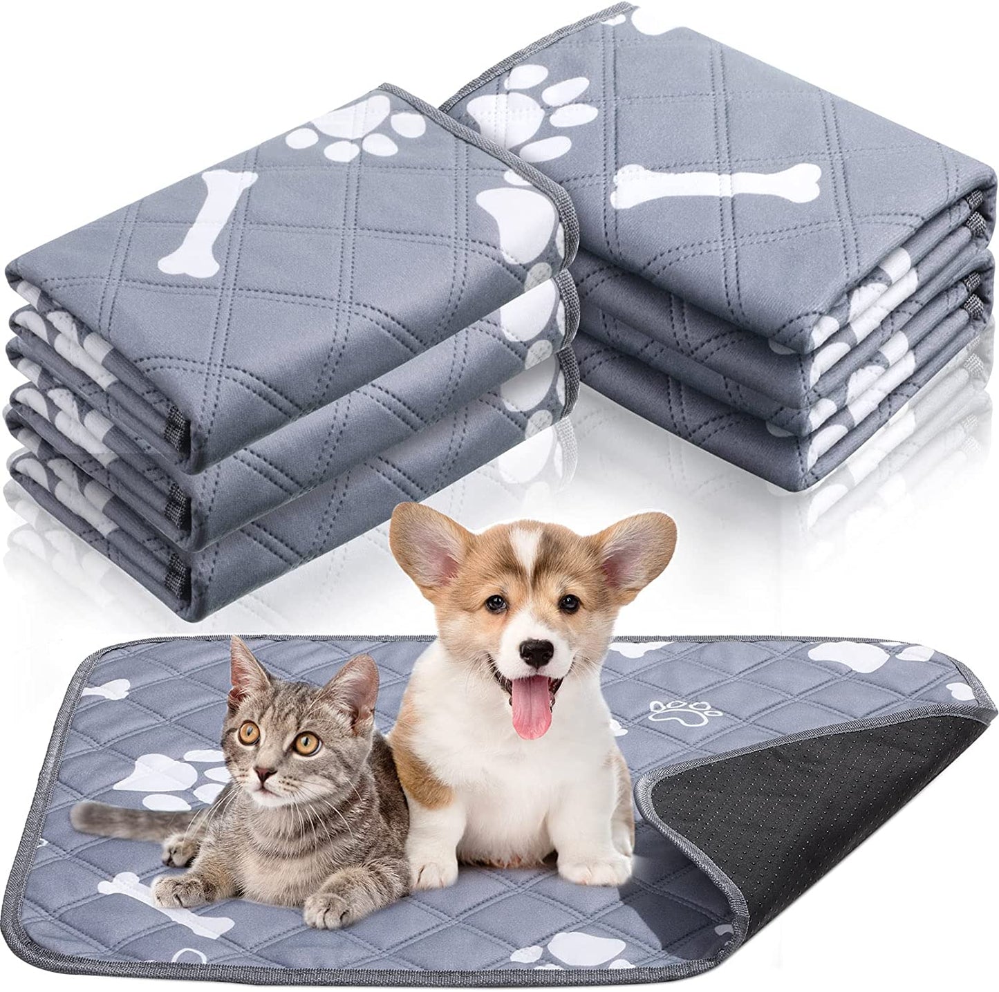 Reusable Absorbent Pet Pee Pad Mat For Dogs And Cats Indoor Training