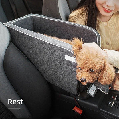 Dog Car Seat Bed Car Central Dog Car Seat Bed Portable Dog Carrier
