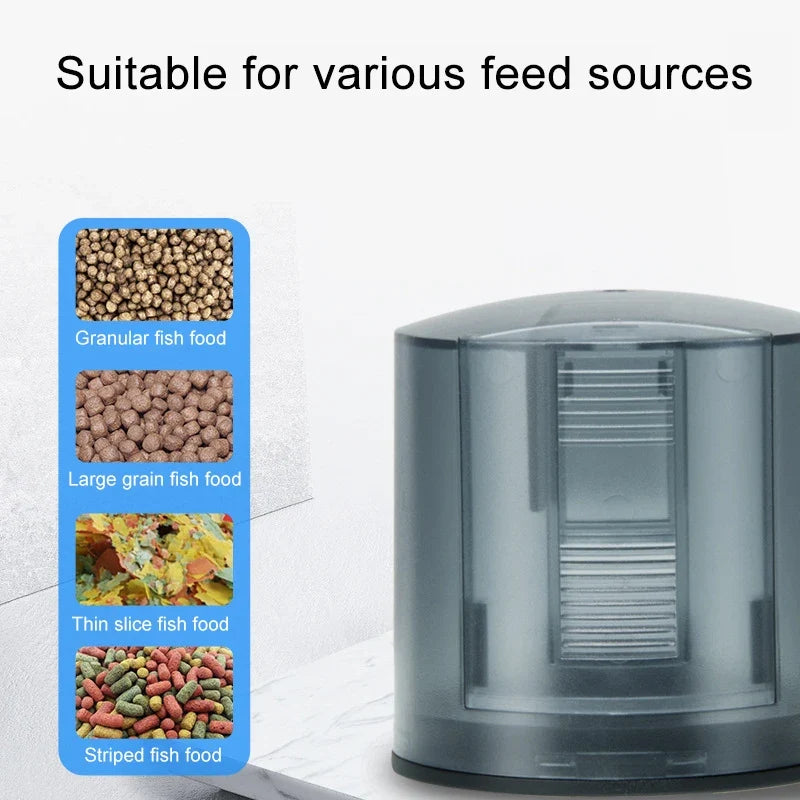 🛍️ Limited-Time Drop ⚡Automatic Aquarium Fish Feeder with Intelligent Timing Control