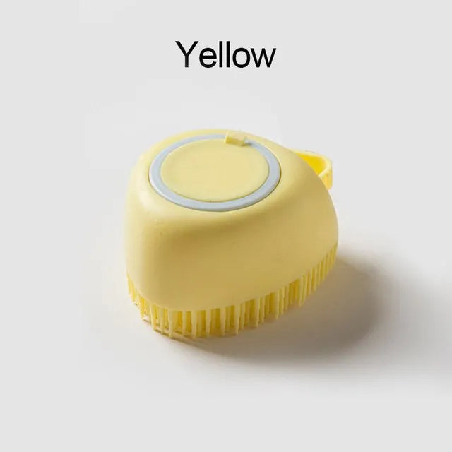Soft Silicone Pet Grooming Bath Massage Gloves Gentle Cleaning Brush For Dogs And Cats