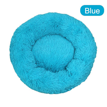 Soft Cozy Calming Anti Anxiety Sleeping Bed For Dogs And Cats
