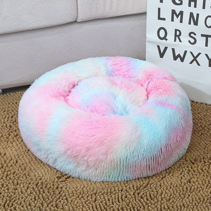 Soft Cozy Calming Anti Anxiety Sleeping Bed For Dogs And Cats