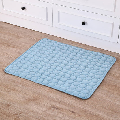 Breathable Self Cooling Pet Mat Heat Relief Pad For Dogs Cats Summer Use