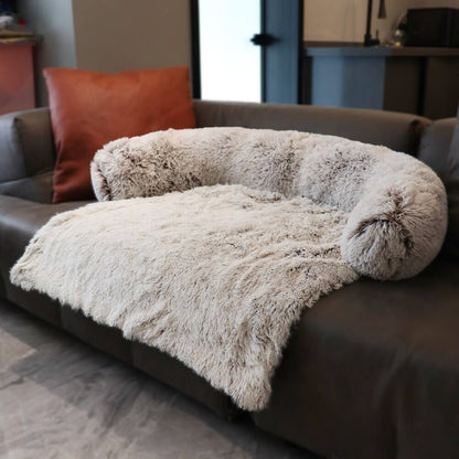 Anti Anxiety Calming Pet Bed Sofa Furniture Protector Cushion Mat
