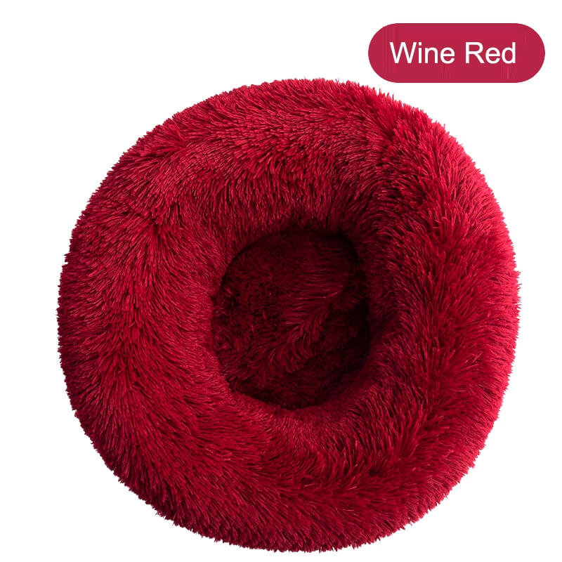 Soft Cozy Calming Anti Anxiety Sleeping Bed For Dogs And Cats